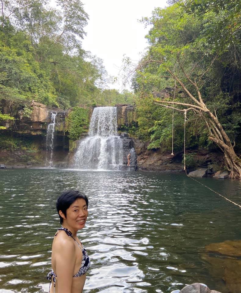 Klong Jao Waterfall at Koh Kood.